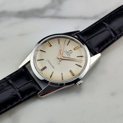 OMEGA Seamaster Automatic White Dial Gold Hands 1961 [REF. 14700]