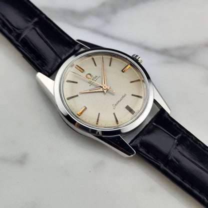 OMEGA Seamaster Automatic White Dial Gold Hands 1961 [REF. 14700]