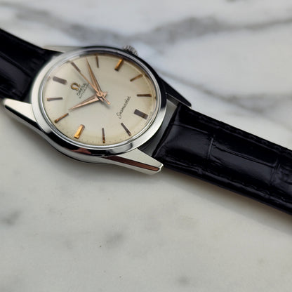 OMEGA Seamaster Automatic White Dial Gold Hands 1961 [REF. 14700]