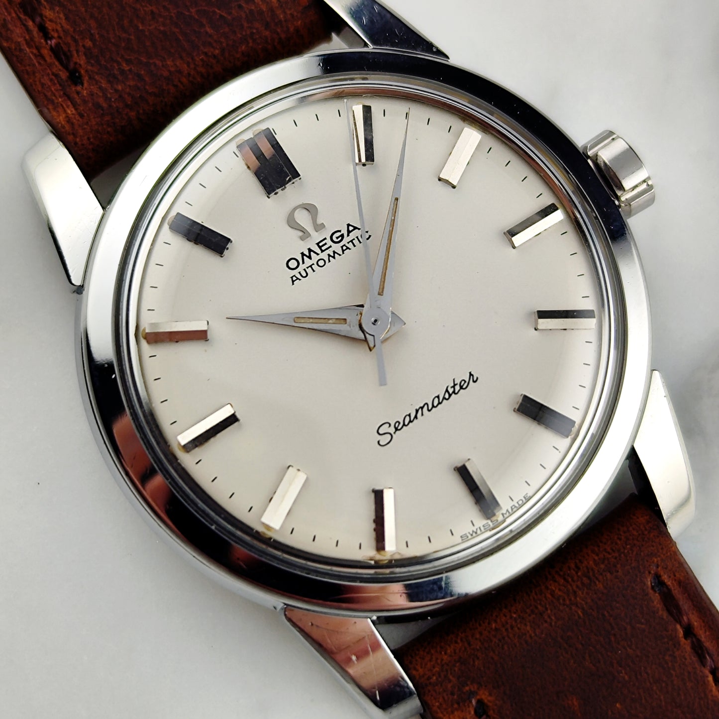 OMEGA Seamaster Automatic White Dial 1958 Mint+ [REF. 2846]