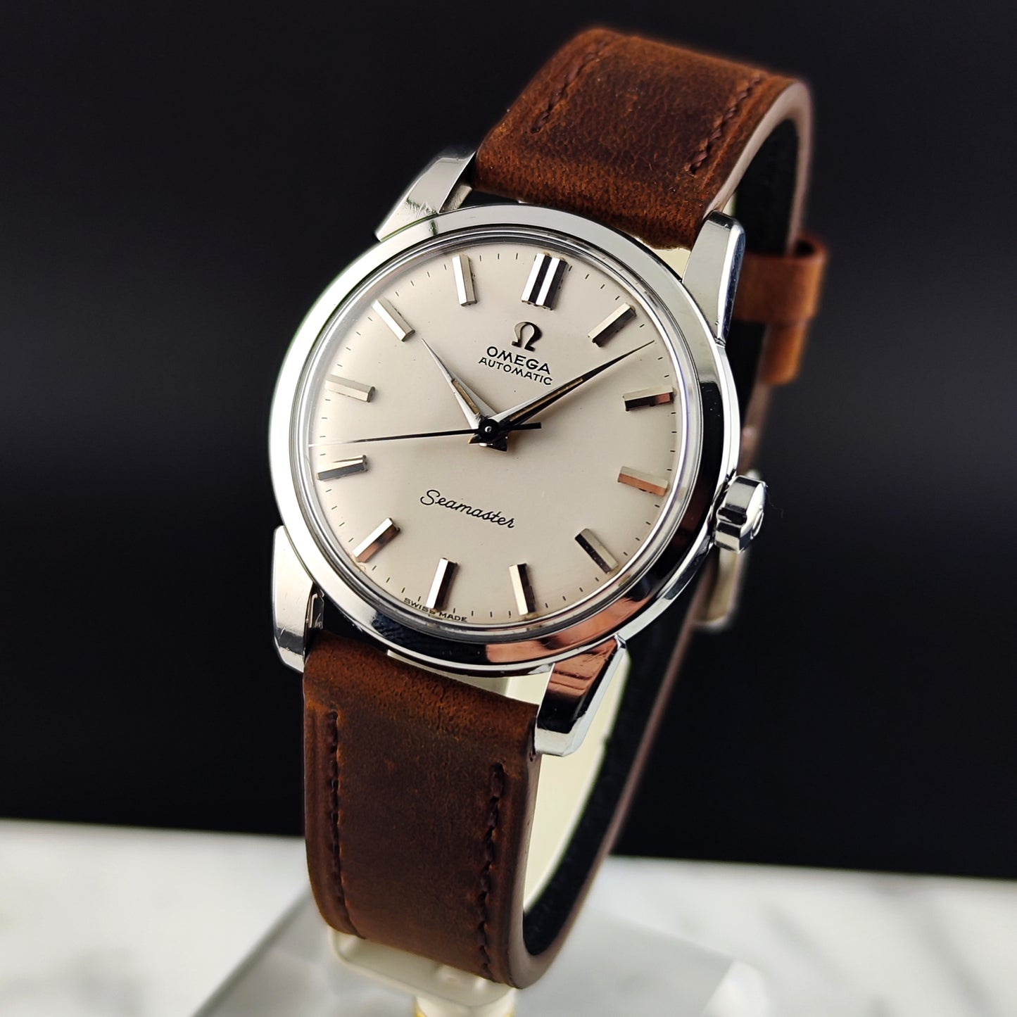 OMEGA Seamaster Automatic White Dial 1958 Mint+ [REF. 2846]