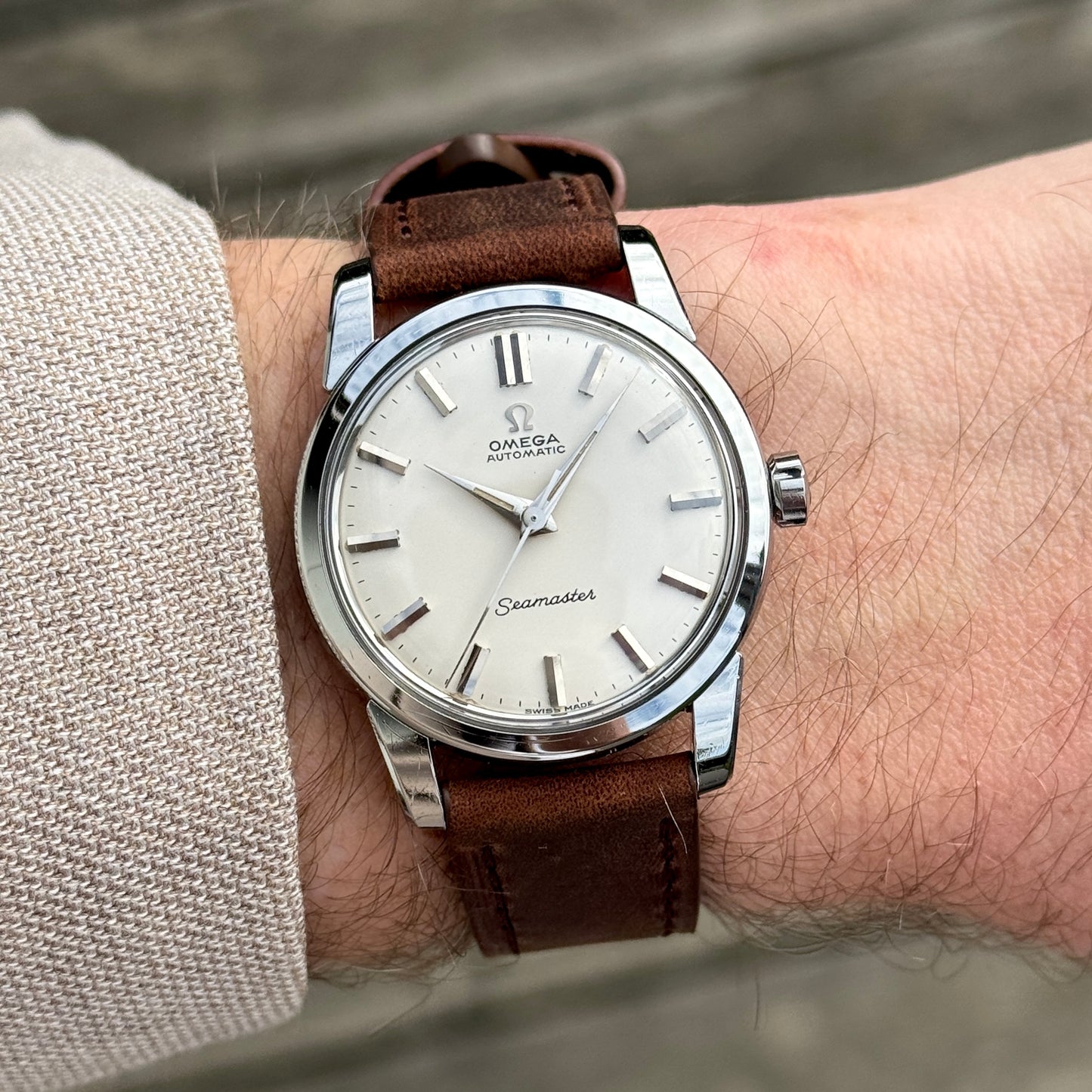 OMEGA Seamaster Automatic White Dial 1958 Mint+ [REF. 2846]