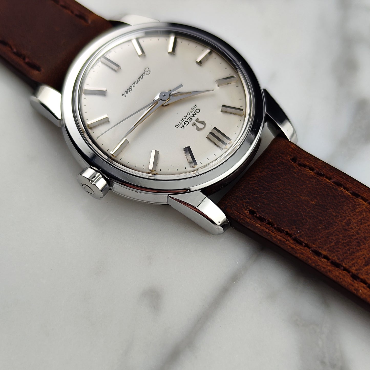 OMEGA Seamaster Automatic White Dial 1958 Mint+ [REF. 2846]