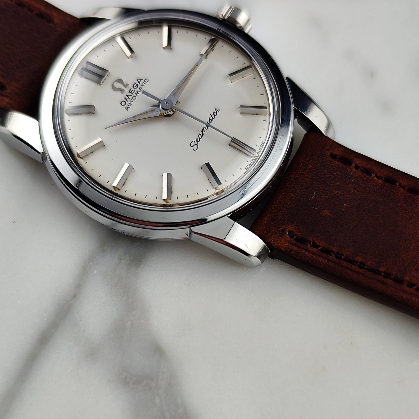 OMEGA Seamaster Automatic White Dial 1958 Mint+ [REF. 2846]