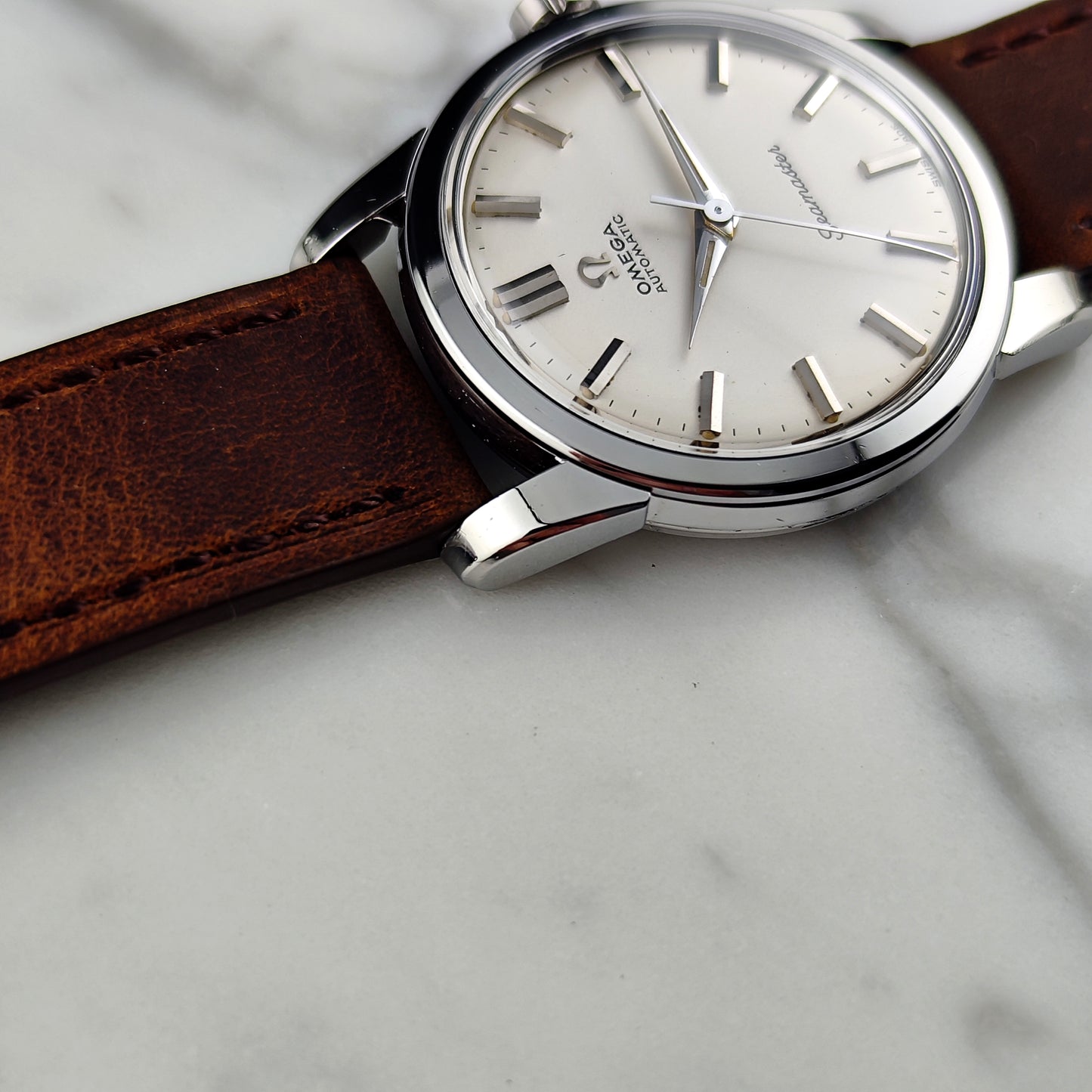 OMEGA Seamaster Automatic White Dial 1958 Mint+ [REF. 2846]