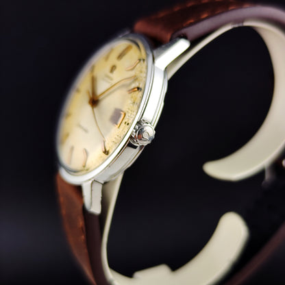 OMEGA Seamaster Automatic White Dial Patina 1965 [REF. 166.002]