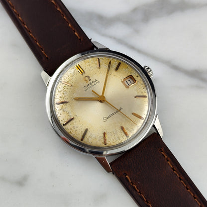 OMEGA Seamaster Automatic White Dial Patina 1965 [REF. 166.002]