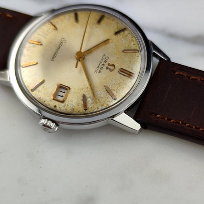 OMEGA Seamaster Automatic White Dial Patina 1965 [REF. 166.002]
