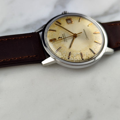 OMEGA Seamaster Automatic White Dial Patina 1965 [REF. 166.002]