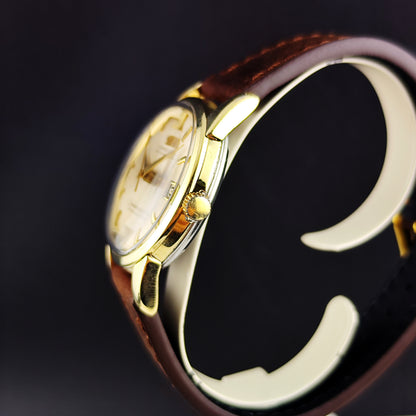 Omega Seamaster Calendar Gold White Dial 1956 [REF. 2849]