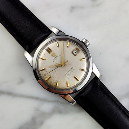 OMEGA Seamaster Calendar Gold White Dial 1958 Serviced 05/2026 [REF. 2922]