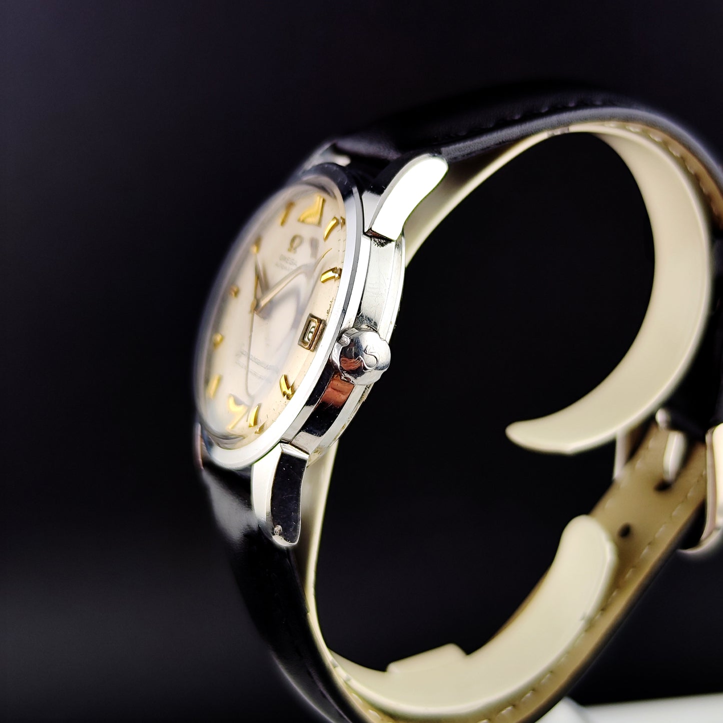 OMEGA Seamaster Calendar Gold White Dial 1958 Serviced 05/2026 [REF. 2922]