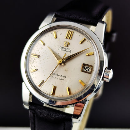 OMEGA Seamaster Calendar Gold White Dial 1958 Serviced 05/2026 [REF. 2922]