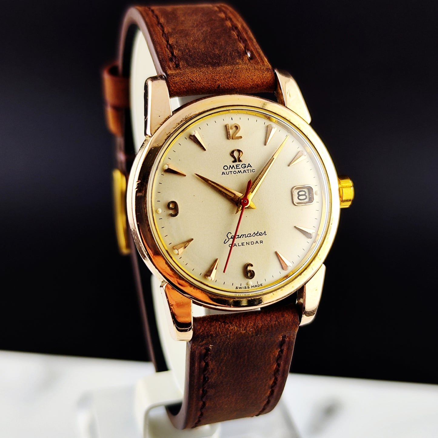OMEGA Seamaster Calendar Gold White Dial 1960 [REF. 2849]