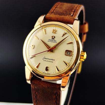 OMEGA Seamaster Calendar Gold White Dial 1960 [REF. 2849]