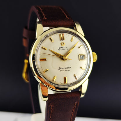 OMEGA Seamaster Calendar Gold White Dial 1960 [REF. 2849]