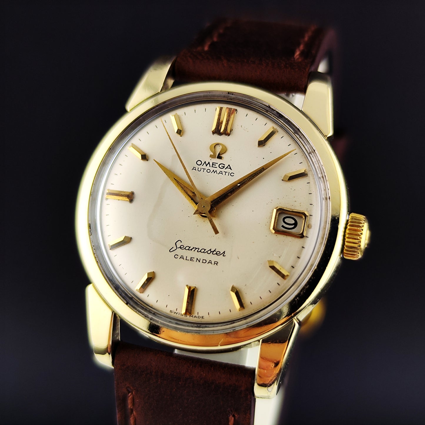 OMEGA Seamaster Calendar Gold White Dial 1960 [REF. 2849]