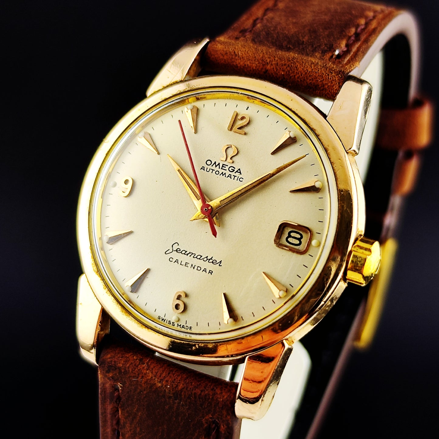 OMEGA Seamaster Calendar Gold White Dial 1960 [REF. 2849]
