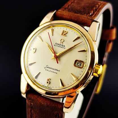 OMEGA Seamaster Calendar Gold White Dial 1960 [REF. 2849]