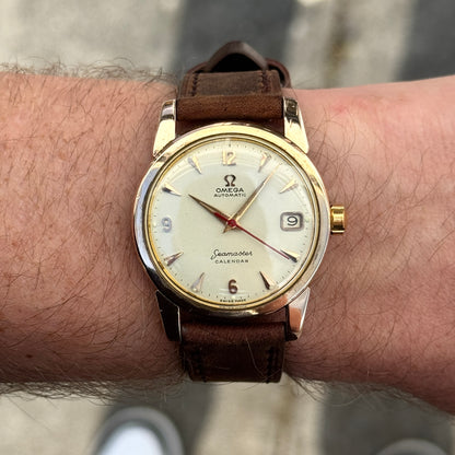 OMEGA Seamaster Calendar Gold White Dial 1960 [REF. 2849]