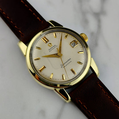 OMEGA Seamaster Calendar Gold White Dial 1960 [REF. 2849]