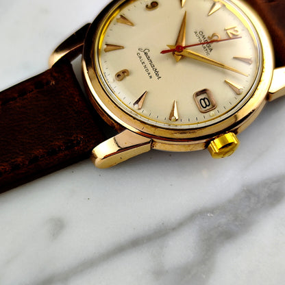OMEGA Seamaster Calendar Gold White Dial 1960 [REF. 2849]