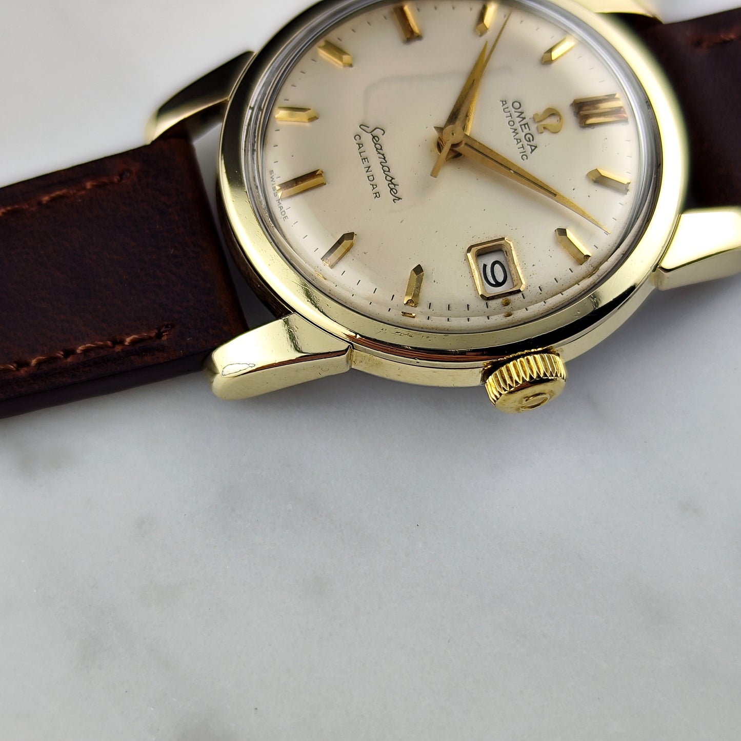 OMEGA Seamaster Calendar Gold White Dial 1960 [REF. 2849]