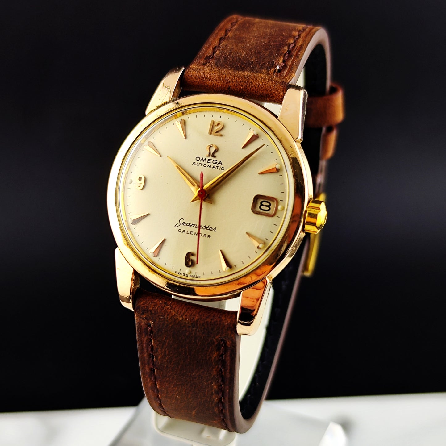 OMEGA Seamaster Calendar Gold White Dial 1960 [REF. 2849]