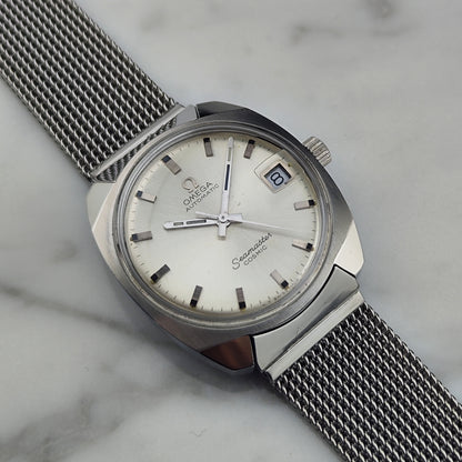 OMEGA Seamaster Cosmic Date with Steel Bracelet Rare [REF. 166.022]