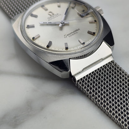 OMEGA Seamaster Cosmic Date with Steel Bracelet Rare [REF. 166.022]