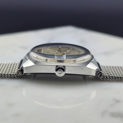 OMEGA Seamaster Cosmic Date with Steel Bracelet Rare [REF. 166.022]