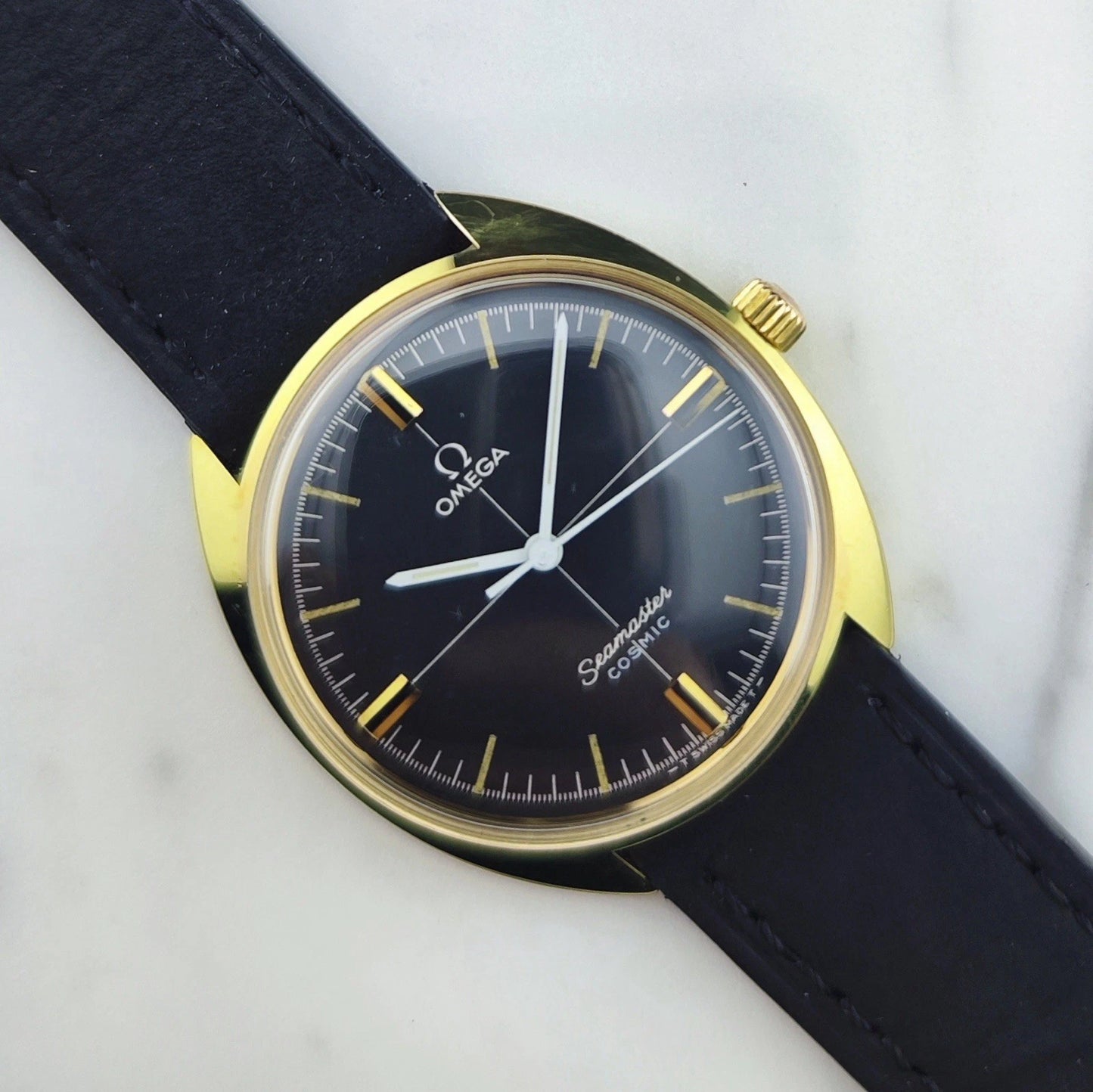 OMEGA Seamaster Cosmic Gold with Original Box [REF. 135.00017]