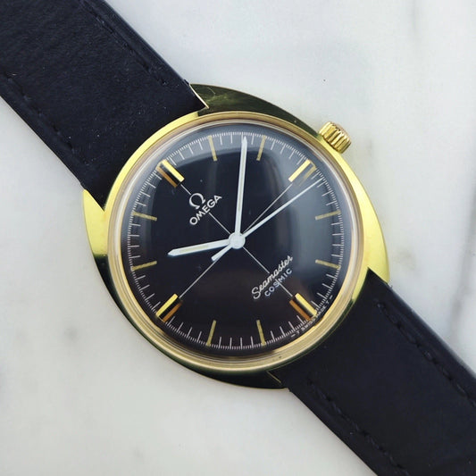 OMEGA Seamaster Cosmic Gold with Original Box [REF. 135.00017]