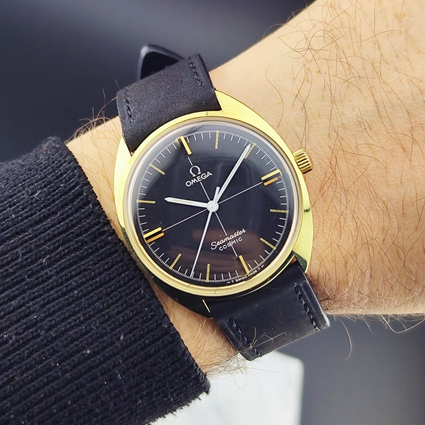 OMEGA Seamaster Cosmic Gold with Original Box [REF. 135.00017]