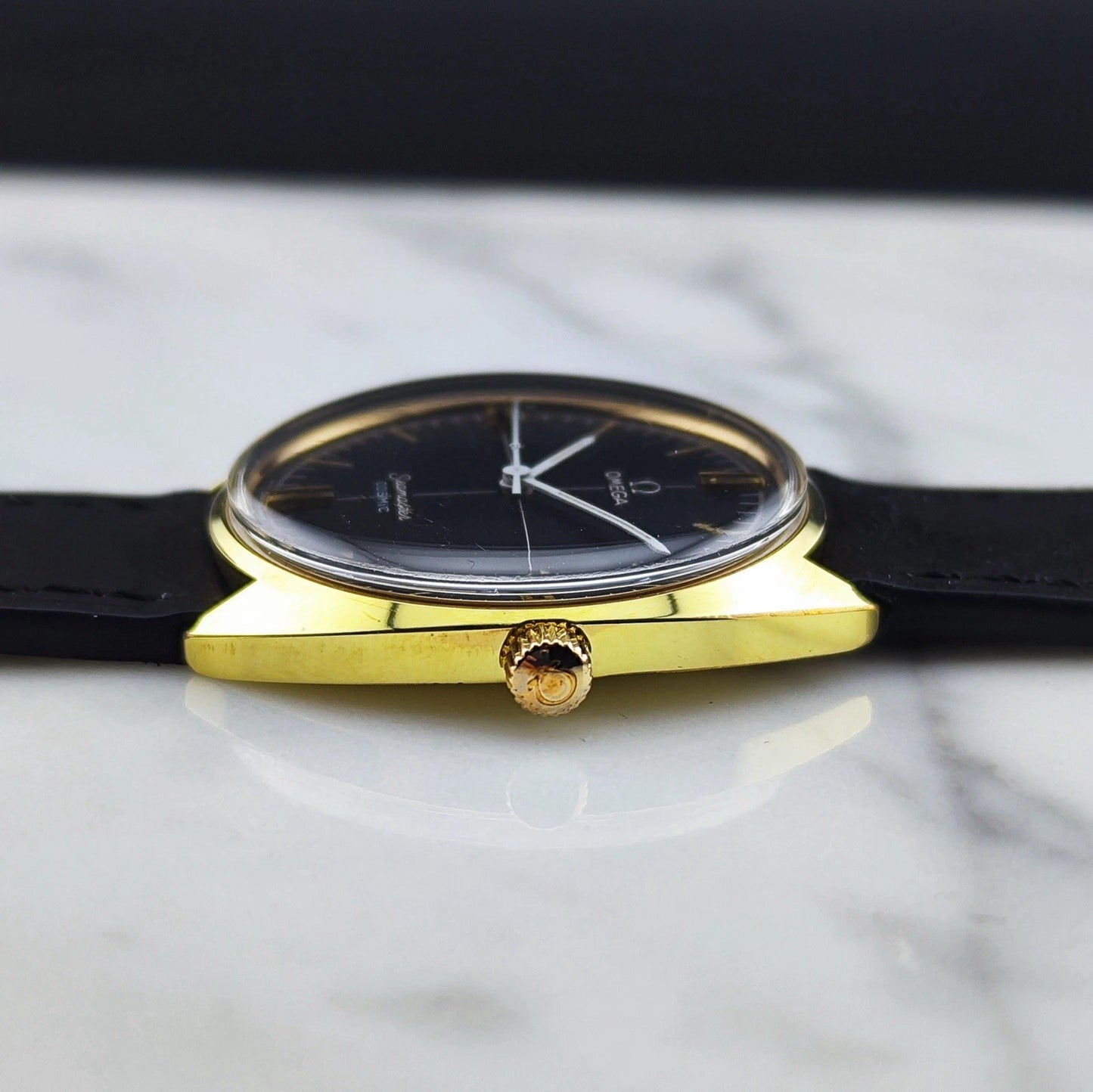 OMEGA Seamaster Cosmic Gold with Original Box [REF. 135.00017]