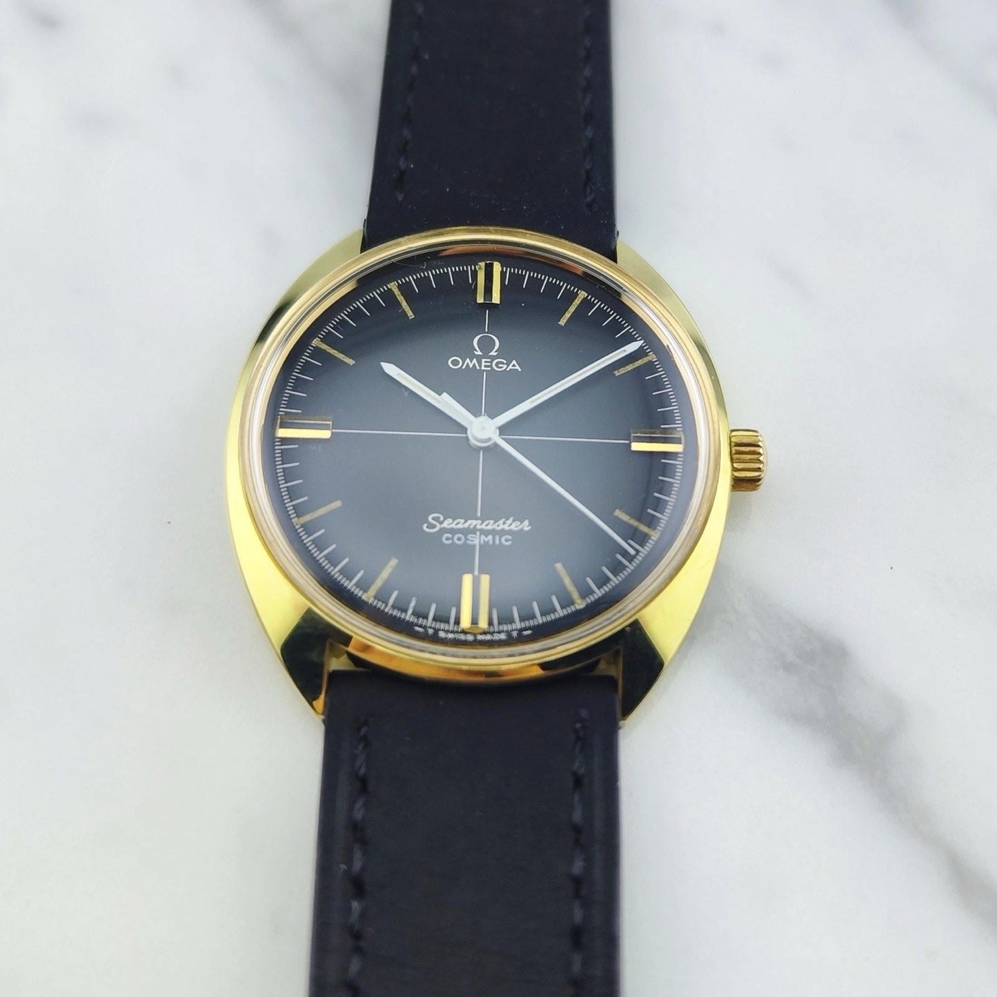 OMEGA Seamaster Cosmic Gold with Original Box [REF. 135.00017]