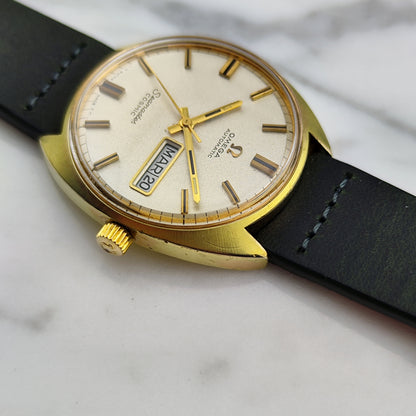 OMEGA Seamaster Cosmic Gold France Day-Date Sparkling Dial 1968 [REF. 166.036]