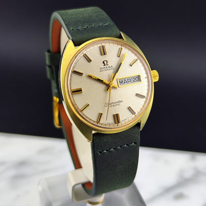 OMEGA Seamaster Cosmic Gold France Day-Date Sparkling Dial 1968 [REF. 166.036]