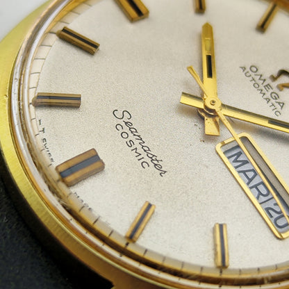 OMEGA Seamaster Cosmic Gold France Day-Date Sparkling Dial 1968 [REF. 166.036]