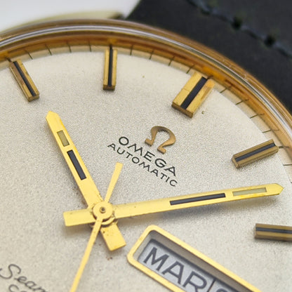 OMEGA Seamaster Cosmic Gold France Day-Date Sparkling Dial 1968 [REF. 166.036]