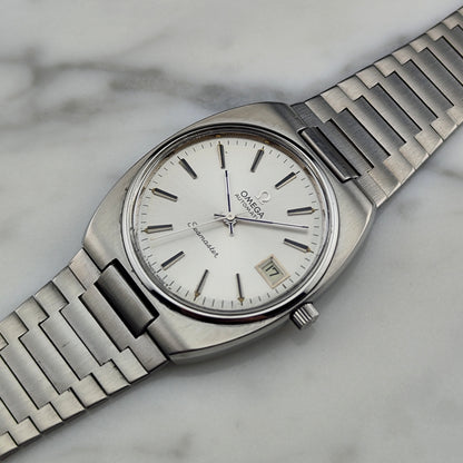 OMEGA Seamaster Date Steel Bracelet Serviced Signed Crystal [REF. 166.0206]