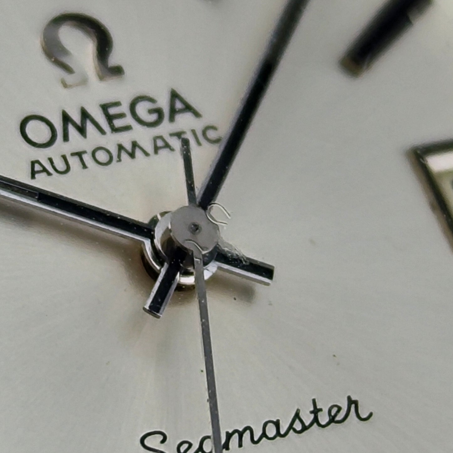 OMEGA Seamaster Date Steel Bracelet Serviced Signed Crystal [REF. 166.0206]