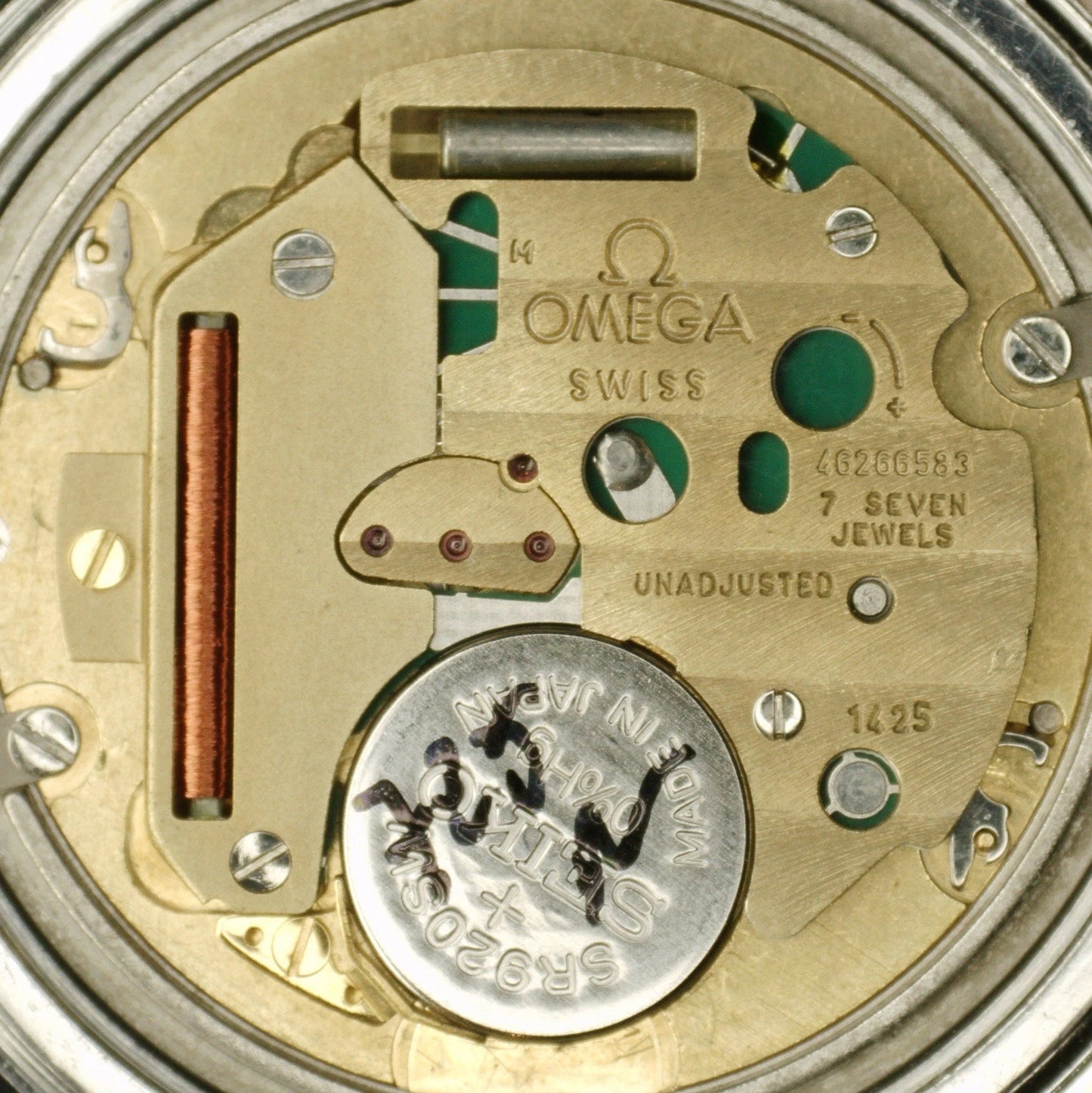 OMEGA Seamaster Day-Date Tapestry White Dial Super Rare [REF. 196.0245]