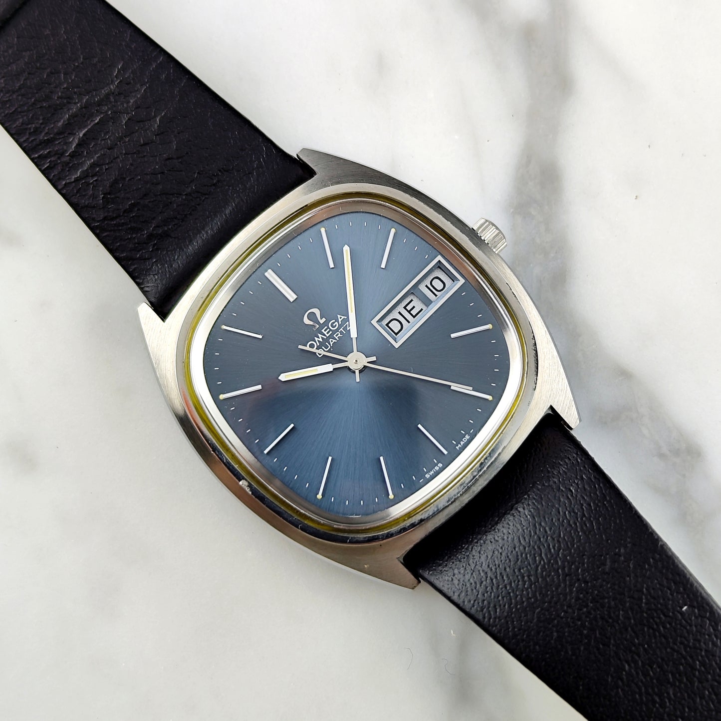 OMEGA Seamaster Day-Date Blue Dial All Original 1975 [REF. 196.0066]