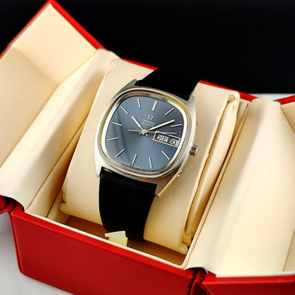 OMEGA Seamaster Day-Date Blue Dial All Original 1975 [REF. 196.0066]