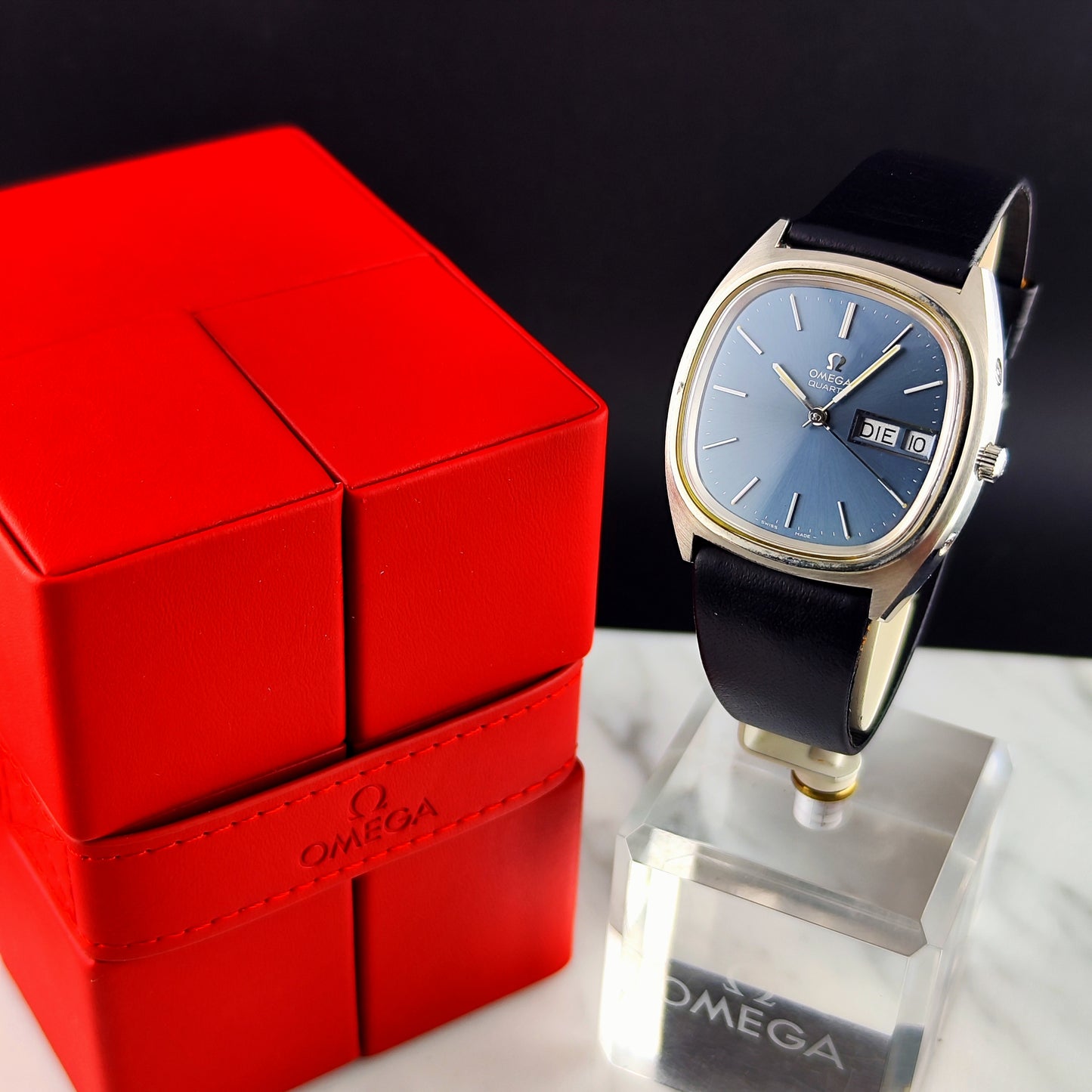 OMEGA Seamaster Day-Date Blue Dial All Original 1975 [REF. 196.0066]