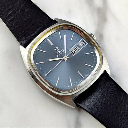 OMEGA Seamaster Day-Date Blue Dial All Original 1975 [REF. 196.0066]
