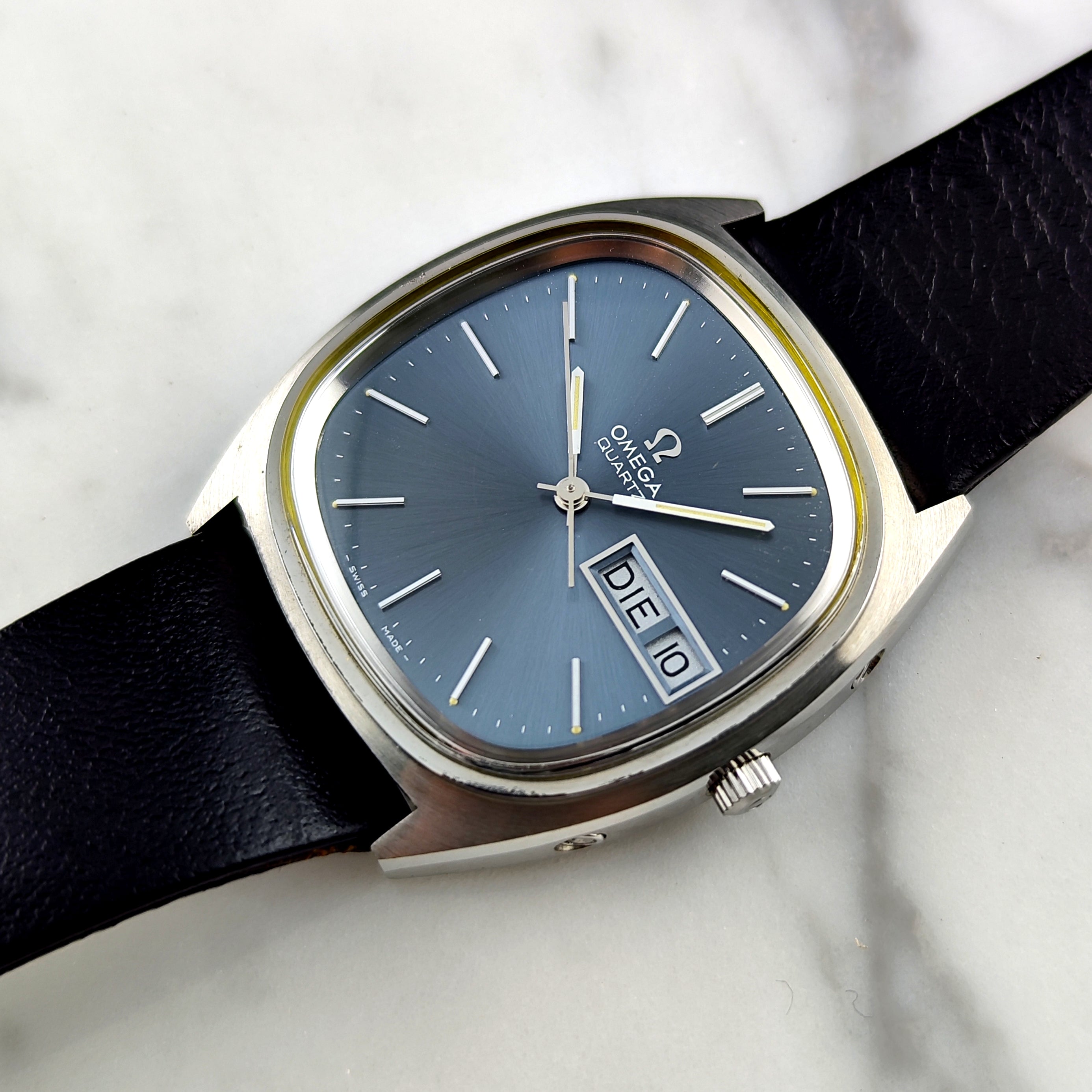 OMEGA Seamaster Day-Date Blue Dial All Original 1975 – Ref