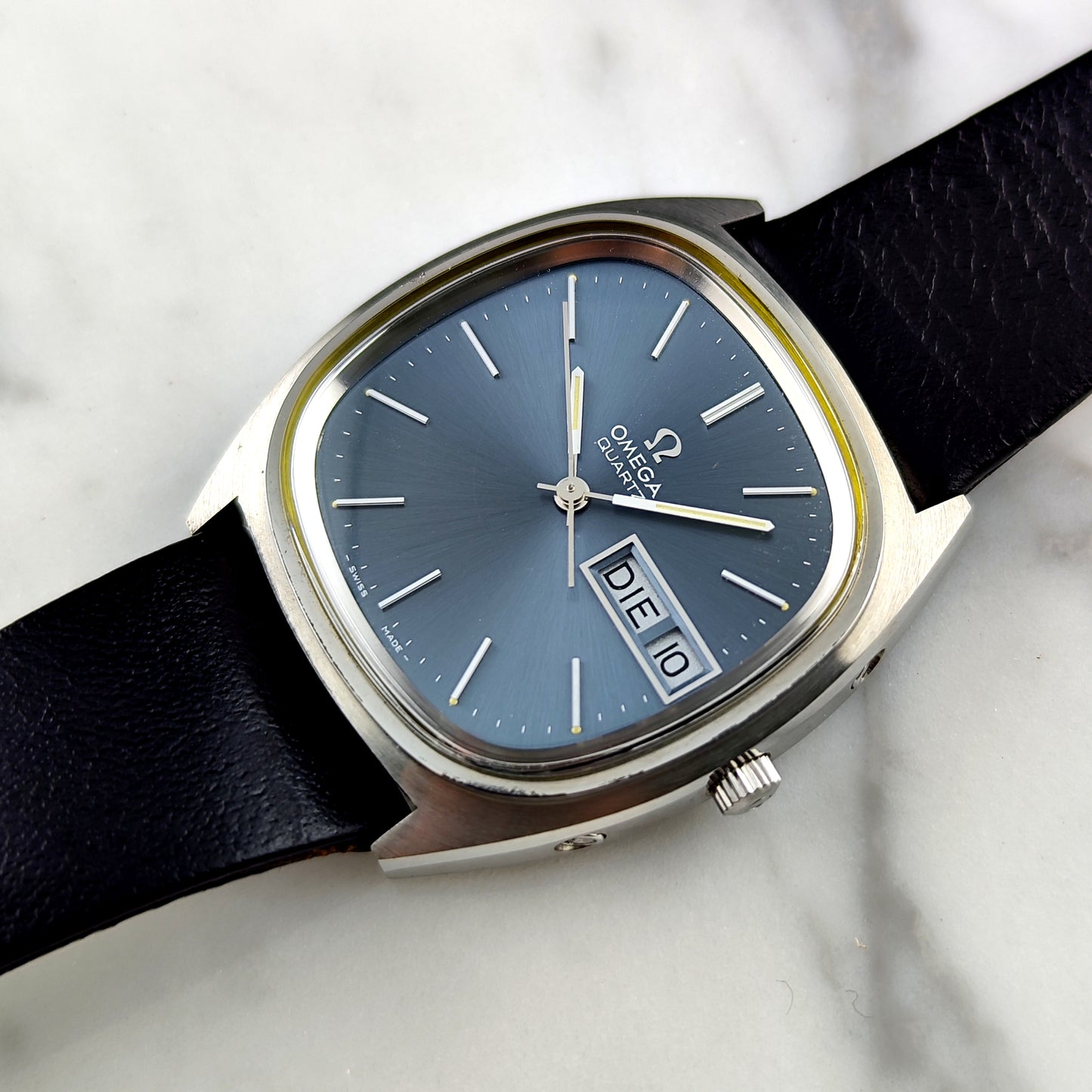 OMEGA Seamaster Day-Date Blue Dial All Original 1975 [REF. 196.0066]