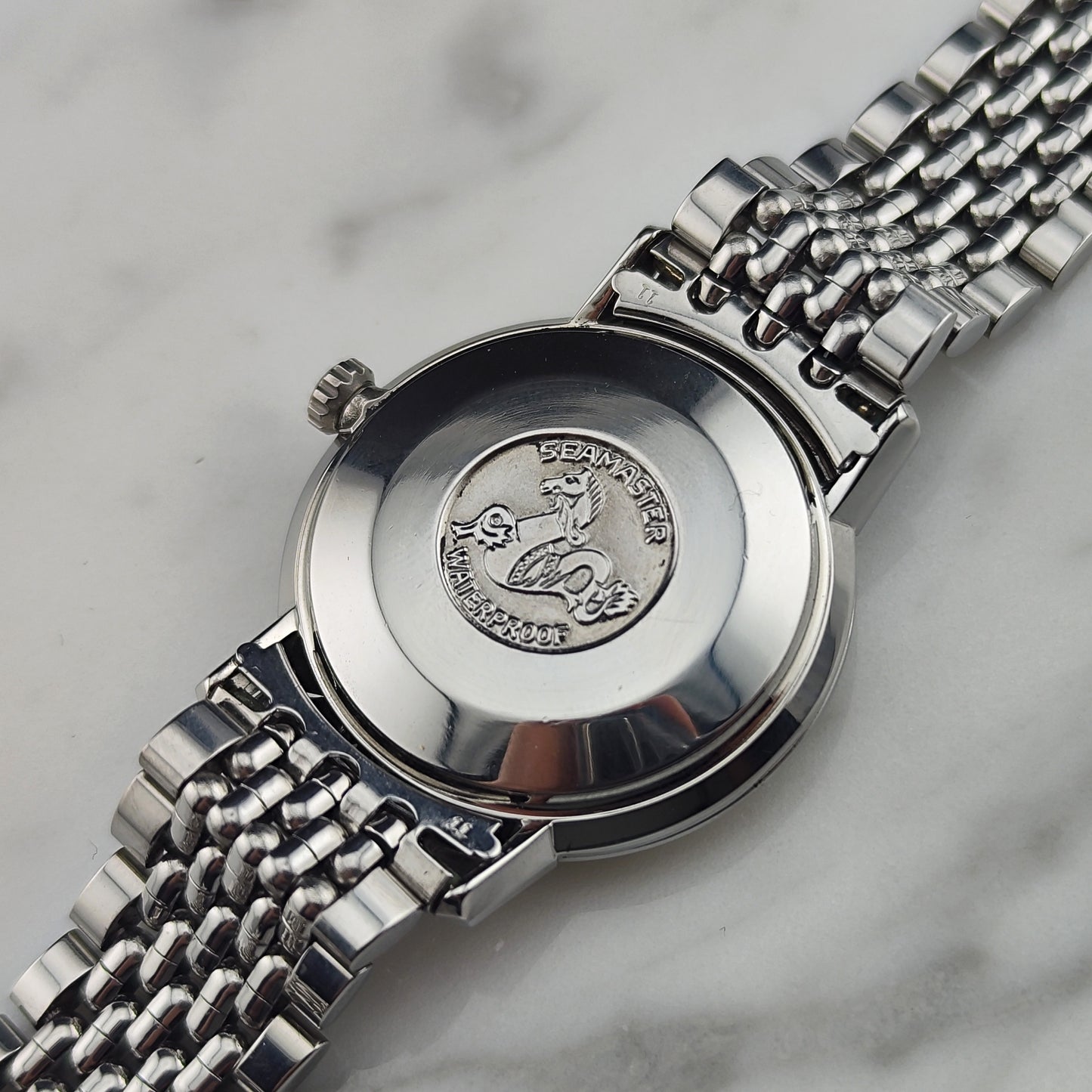 OMEGA Seamaster De Ville Automatic Silver Dial Steel Bracelet [REF. 166.020]